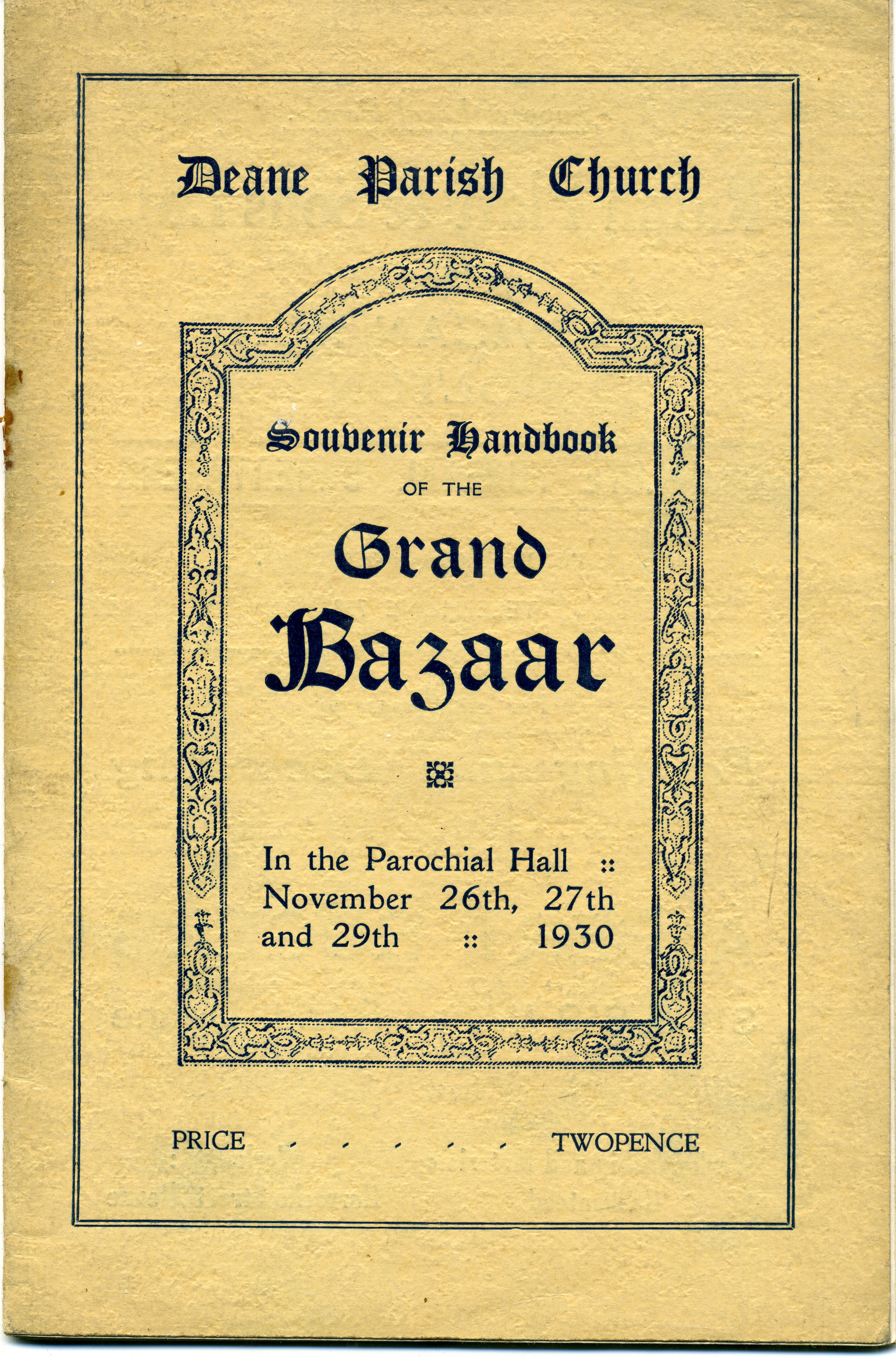 Bazaar 1930