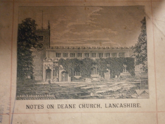 Notes on Deane Church, Lancashire