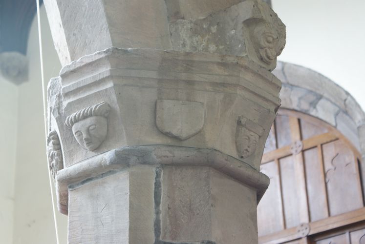Pillar carving